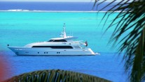 CRYSTAL LADY At anchor Tahiti